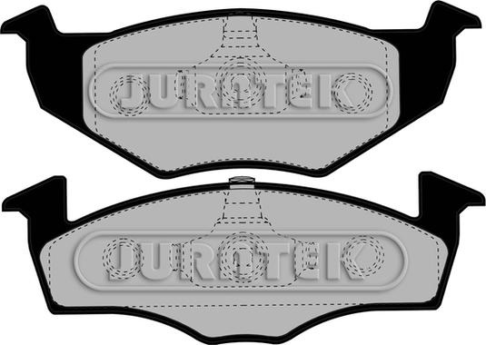 Juratek JCP1288 - Brake Pad Set, disc brake autospares.lv