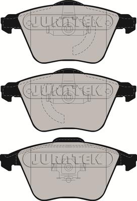 Japanparts PA349MK - Brake Pad Set, disc brake autospares.lv