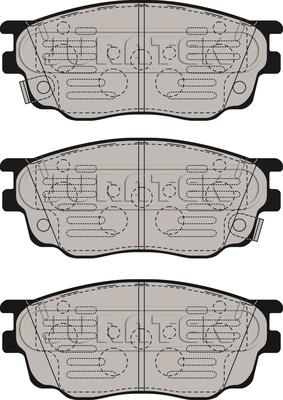 Juratek JCP1707 - Brake Pad Set, disc brake autospares.lv