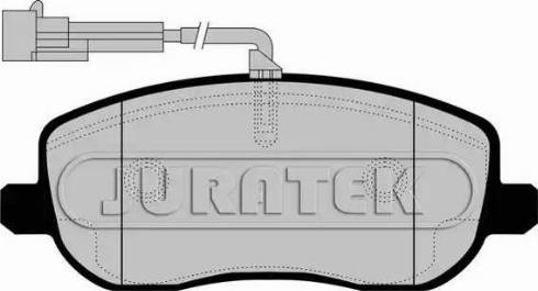 Juratek JCP1787 - Brake Pad Set, disc brake autospares.lv