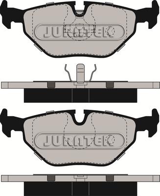 Juratek JCP850 - Brake Pad Set, disc brake autospares.lv