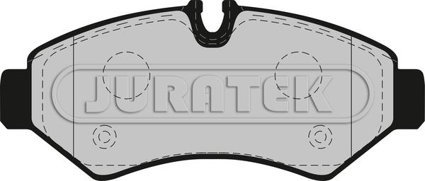 Juratek JCP8578 - Brake Pad Set, disc brake autospares.lv