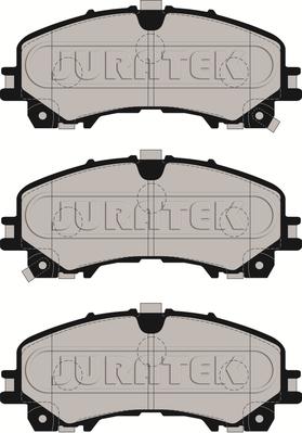 Juratek JCP8095 - Brake Pad Set, disc brake autospares.lv