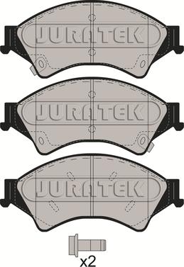 Juratek JCP8059 - Brake Pad Set, disc brake autospares.lv