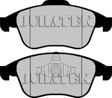 Juratek JCP8035 - Brake Pad Set, disc brake autospares.lv