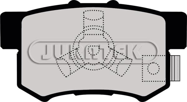 Juratek JCP8038 - Brake Pad Set, disc brake autospares.lv