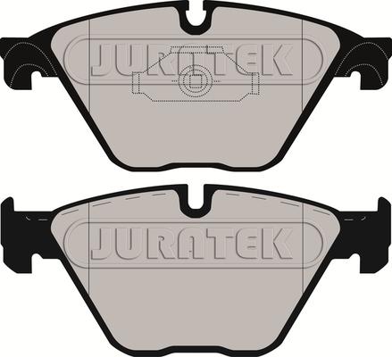 Juratek JCP8025 - Brake Pad Set, disc brake autospares.lv