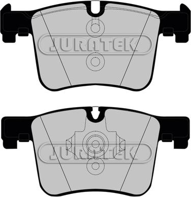 Juratek JCP8021 - Brake Pad Set, disc brake autospares.lv