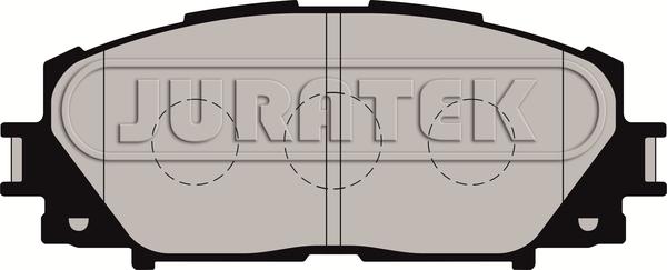 Juratek JCP8168 - Brake Pad Set, disc brake autospares.lv