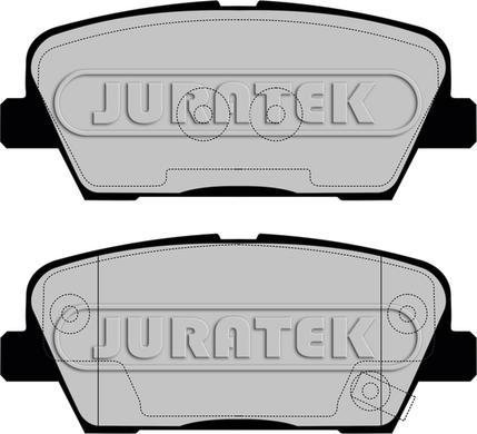 Juratek JCP8104 - Brake Pad Set, disc brake autospares.lv