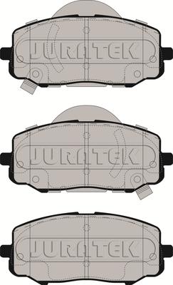 Juratek JCP8103 - Brake Pad Set, disc brake autospares.lv