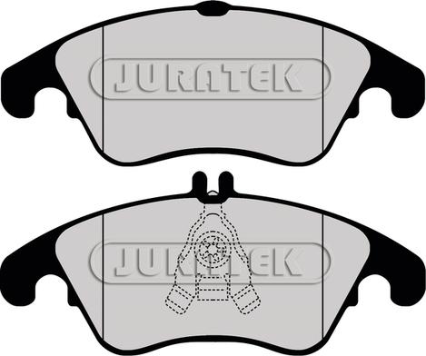 Juratek JCP8136 - Brake Pad Set, disc brake autospares.lv