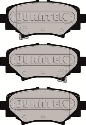 Juratek JCP8120 - Brake Pad Set, disc brake autospares.lv