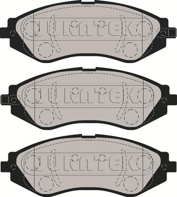 Juratek JCP8200 - Brake Pad Set, disc brake autospares.lv