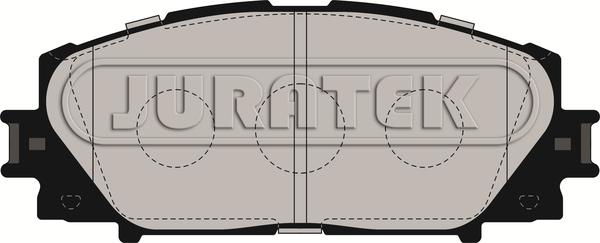 Juratek JCP214 - Brake Pad Set, disc brake autospares.lv