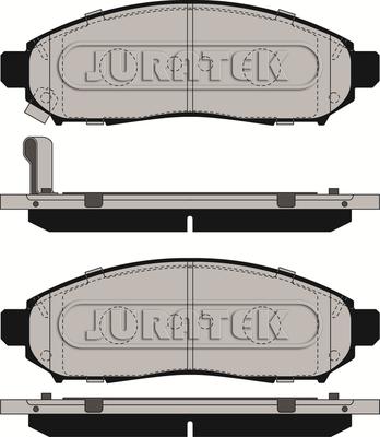 Juratek JCP235 - Brake Pad Set, disc brake autospares.lv