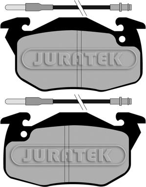 Juratek JCP729 - Brake Pad Set, disc brake autospares.lv
