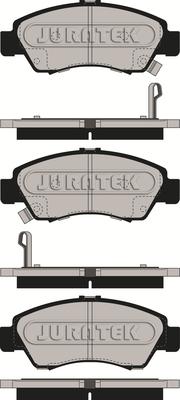 Juratek JCP777 - Brake Pad Set, disc brake autospares.lv