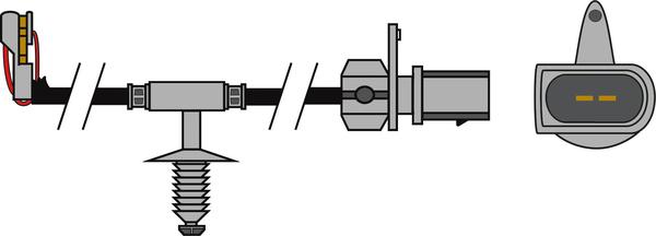 Juratek JCW371 - Warning Contact, brake pad wear autospares.lv