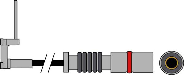 Juratek JCW218 - Warning Contact, brake pad wear autospares.lv