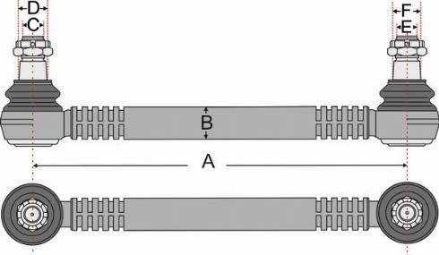 Juratek JSS1471A - Centre Rod Assembly autospares.lv