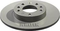 Juratek VAU127 - Brake Disc autospares.lv