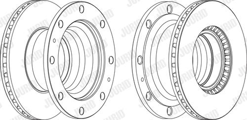 Jurid 569179J - Brake Disc autospares.lv