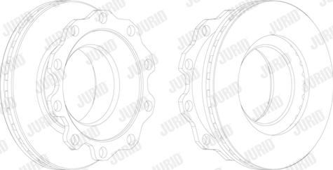 Jurid 569246J - Brake Disc autospares.lv