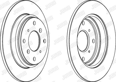 Jurid 561994J - Brake Disc autospares.lv