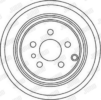 Jurid 561964J - Brake Disc autospares.lv