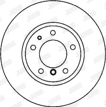 Jurid 561963JC - Brake Disc autospares.lv