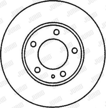 Rotinger RT 2945 T5 - Brake Disc autospares.lv