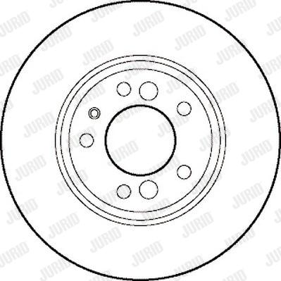 Jurid 561985J - Brake Disc autospares.lv