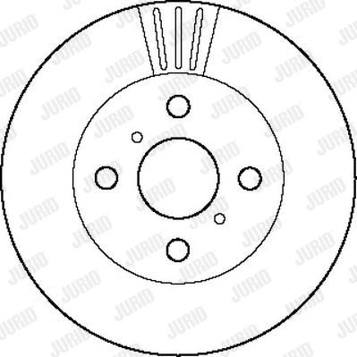 ATE 422153 - Brake Disc autospares.lv