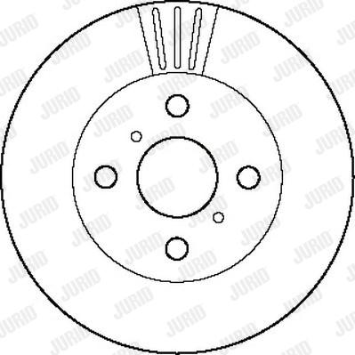 Lucas Electrical DF3101 - Brake Disc autospares.lv