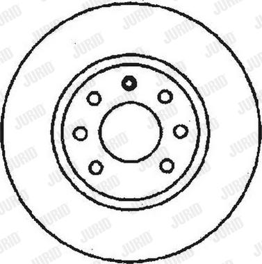 Jurid 561446J-1 - Brake Disc autospares.lv