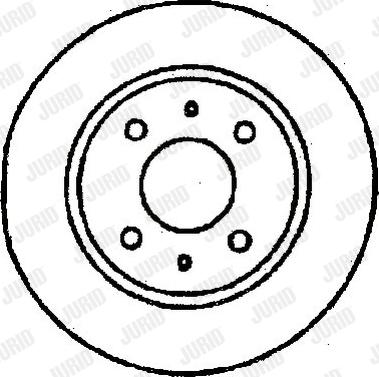 Jurid 561401J - Brake Disc autospares.lv