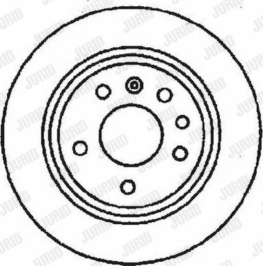 Jurid 561408J - Brake Disc autospares.lv