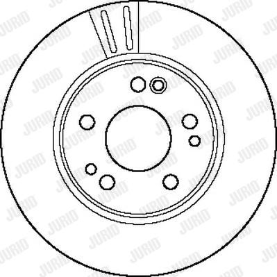 Jurid 561484J - Brake Disc autospares.lv