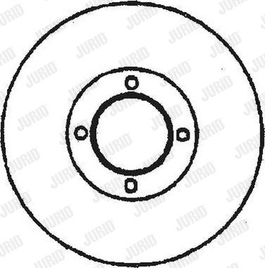 Jurid 561435J - Brake Disc autospares.lv