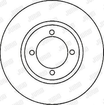 Jurid 561430J - Brake Disc autospares.lv