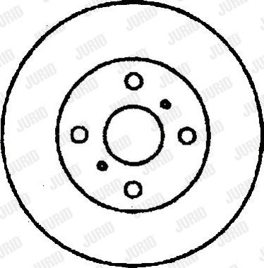 Jurid 561431J - Brake Disc autospares.lv