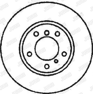 Jurid 561479J - Brake Disc autospares.lv