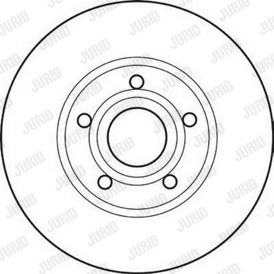 Jurid 561547J - Brake Disc autospares.lv