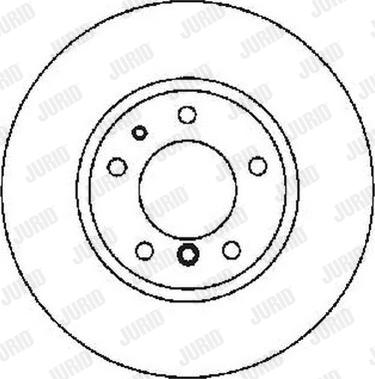 Jurid 561554J - Brake Disc autospares.lv