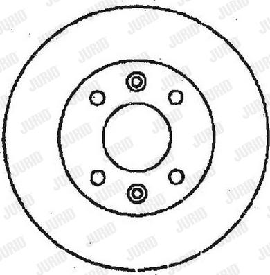 Jurid 561555J - Brake Disc autospares.lv