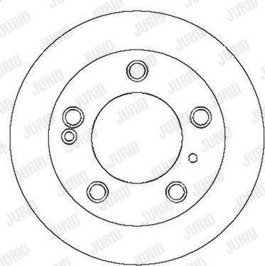 Jurid 561556J - Brake Disc autospares.lv