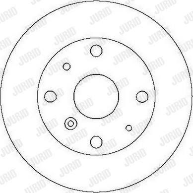 Jurid 561558J - Brake Disc autospares.lv