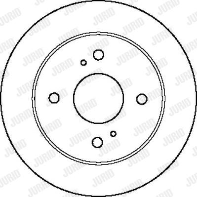 Jurid 561515J - Brake Disc autospares.lv