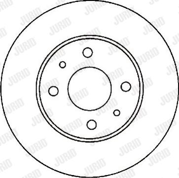 Jurid 561516J - Brake Disc autospares.lv